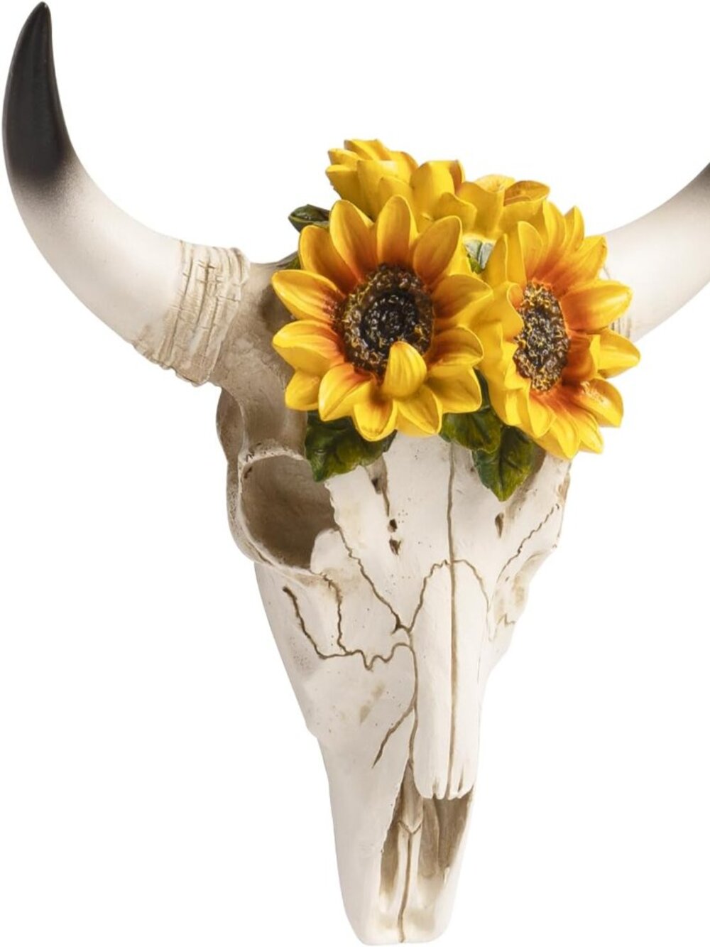 Cow Skull Wall Decor 7.9 x 7.9 Inches